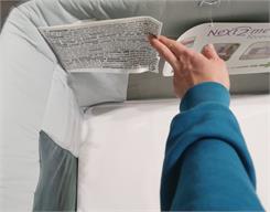 Chicco Next2Me Forever Łóżeczko Dostawne Moon Grey