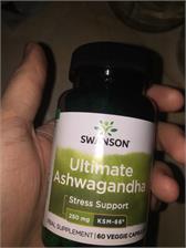 Kapsułki Swanson Ashwagandha Ksm-66 250Mg 60 szt.