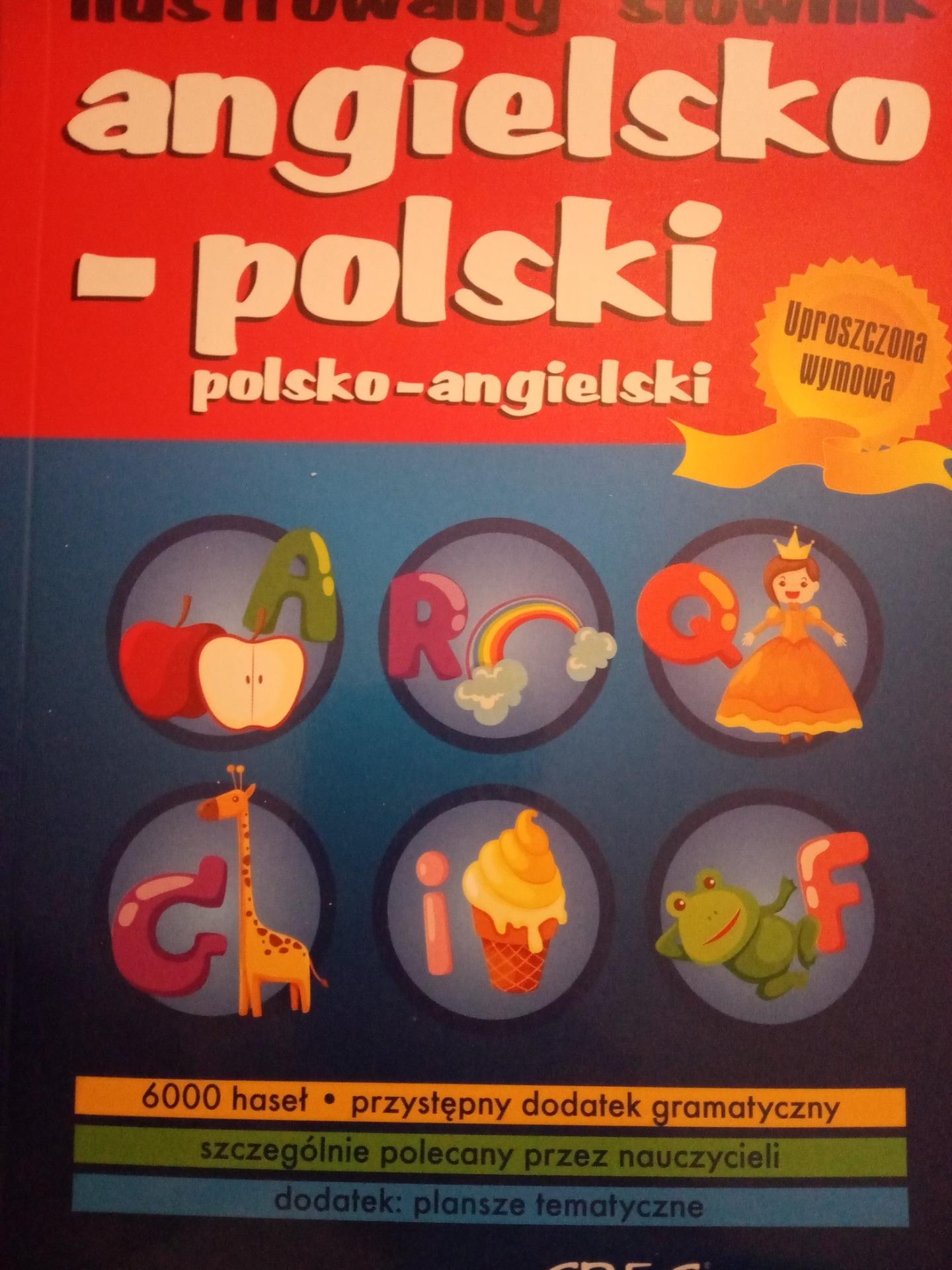 Nauka Angielskiego Ilustrowany Słownik Angielsko-polski, Polsko ...