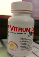 Vitrum D3 Forte 2000 J.M. 120 kaps.