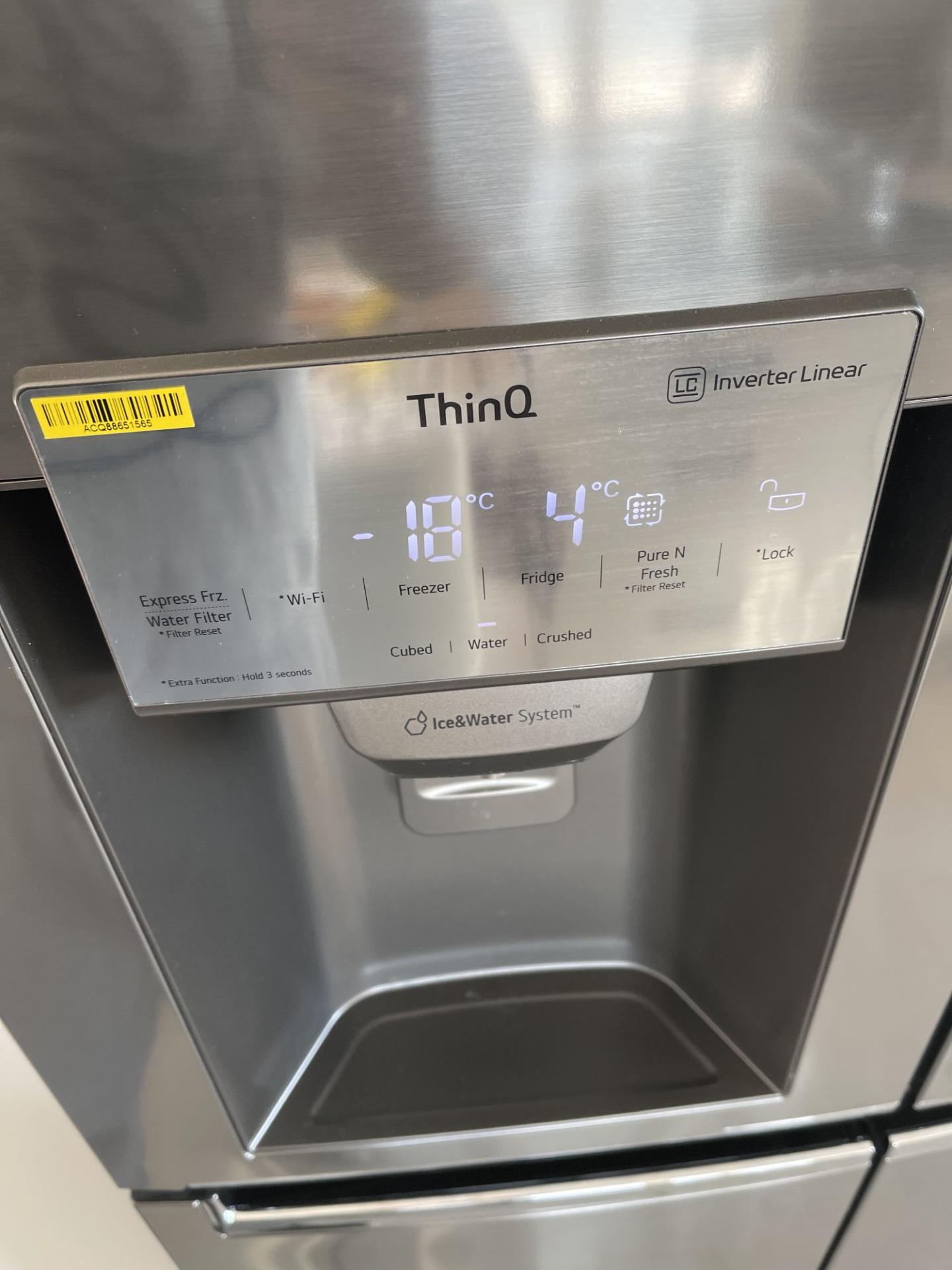 Lodówka LG Multidoor ThinQ GMJ844PZKV Ceneo.pl