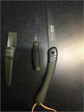 Bahco PIŁA 396 Laplander + NÓŻ MORA LAPKNIFE