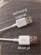 Samsung USB A - Micro USB Biały 1m (ECB-DU4AWE) 