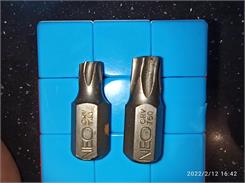 Neo Zestaw bitów HEX TORX SPLINE 06-107