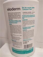 Eloderm Żel do mycia ciała i włosów 2w1 od 1. dnia życia 400ml