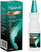 Nasivin Kids 0,025% aerozol do nosa 10 ml