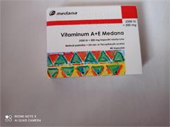 Vitaminum A  +  E (2500j.m + 200mg) 40 kapsułek