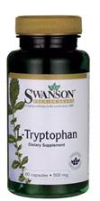 Swanson L-Tryptophan 500mg 60 kaps.