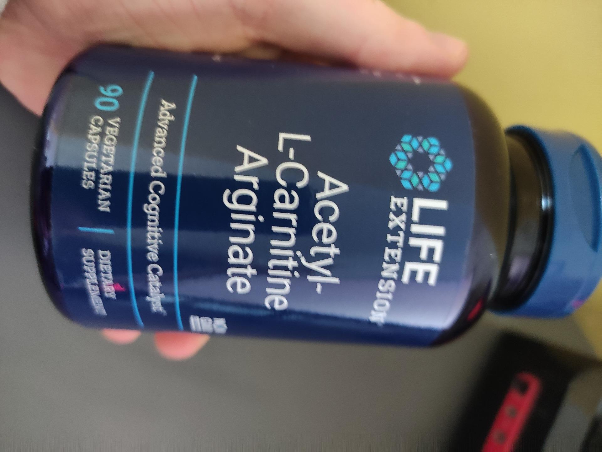 life extension acetyl l carnitine arginate Life Extension Acetyl L-Karnityna 100Kaps