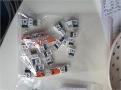 Wago Szybkozłączka Złączka Instalacyjna Przelotowa 2X0,2-4,0mm2 Transparentna 221-2411