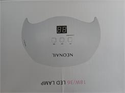 NEONAIL Lampa LED 18W/36W LCD Display