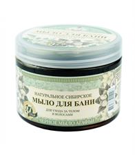 Babuszka Agafia Naturalne czarne mydło do ciała i włosów 500 ml