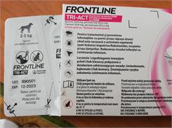 Frontline Tri-Act Xs 2-5Kg 3PipetyX0,5Ml