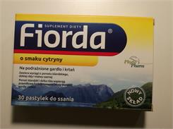 Fiorda smak cytrynowy 30 pastylek