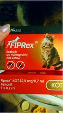 Fiprex Kot Spot-On Przeciw Pchłom I Kleszczom 1x0,7Ml