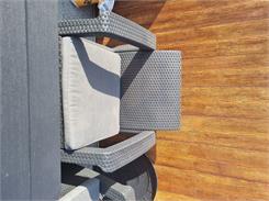 Allibert Corfu Set Quatro - Antracyt / Szary