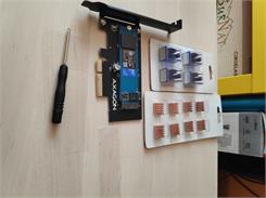 Axagon PCEM2-D Adapter wewnętrzny PCIe x4 - M.2 NVMe (PCEM2D)