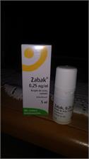 Zabak Krople do oczu 0,25mg/ml 5 ml