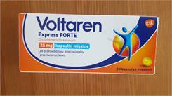 Voltaren Express Forte 25mg 20 kapsułek miękkich