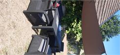 Keter / Curver Zestaw Corfu Fiesta Antracyt / Grafit
