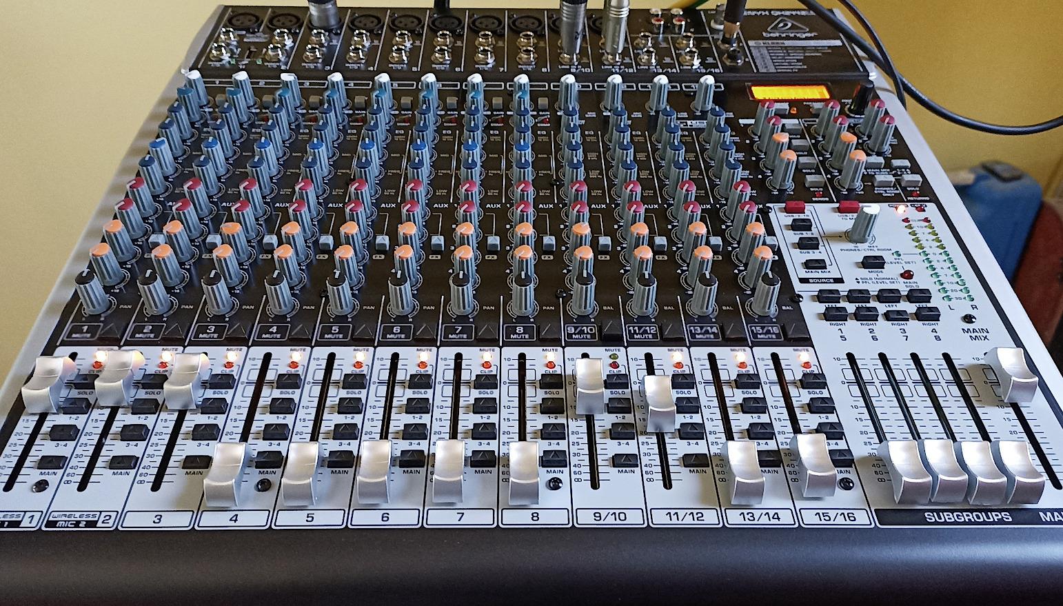 Behringer Xenyx QX2442USB Ceny i opinie Ceneo.pl