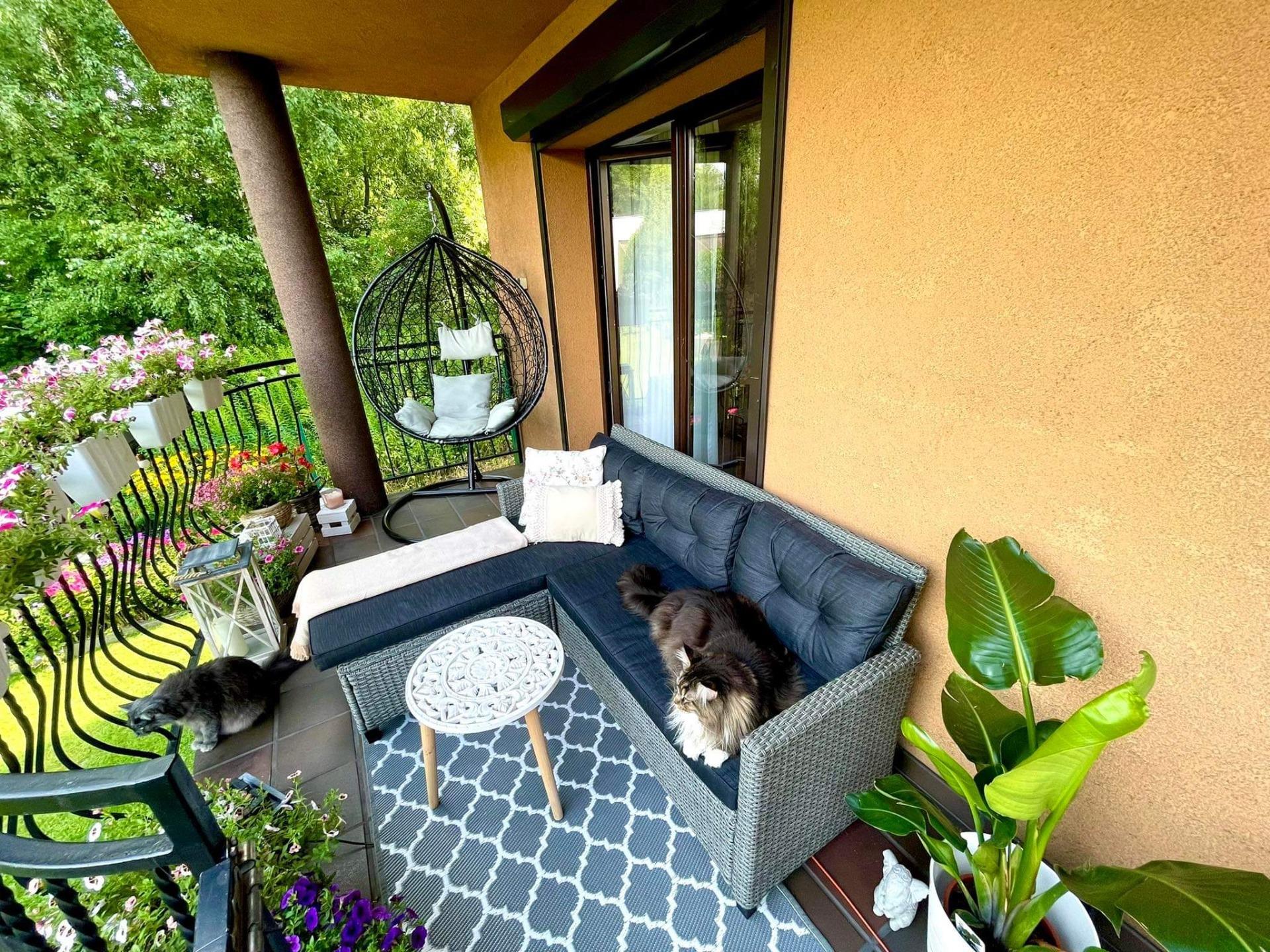 Akcesoria do mebli ogrodowych Sofa Mora Szezlong 3Miejsc. Szary Ceny