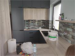 Tubądzin Curio Green Mix C Str 23.7X7.8