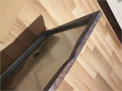Allboards Tablica Magnetyczna Metalowa Rdza Korozja 60X40Cm Metalboards Blacha Z Nadrukiem Na Wszystkie Rodzaje Magnesów Zestaw Akcesoriów