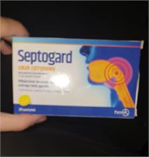 SEPTOGARD smak cytrynowy 20past.
