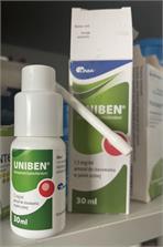 Uniben aerozol do stosowania w jamie ustnej 1,5mg/1ml  30ml