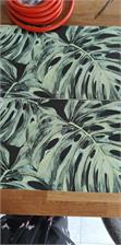 Alfa-Cer Płytka Ścienna Dekoracyjna Monstera Black Dec. B Glossy 29,8X59,8