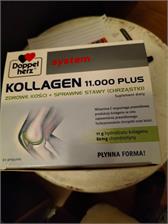 Doppelherz System Kollagen 11.000 Plus, kolagen do picia 30 Ampułek