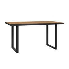 FORTE STÓŁ HAYATO TBLT442 CZARNY/ŚWIERK ALPEJSKI