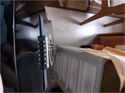 12-Cz Zestaw Gitara Akustyczna 38" Czarna