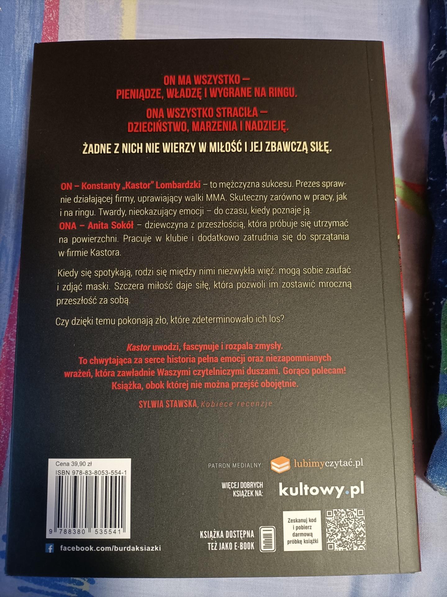 Kastor. Bezlitosna siła. Tom 1 z autografem - Romanse - Ceny i opinie