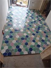Realonda Hex Noveau Green 26,5x51
