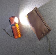 Latarka Czołowa i Kątowa Olight Perun 2 Mini Kit Orange z opaską  1100 Lm