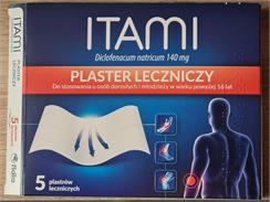 Itami plaster leczniczy 140mg 5 szt.