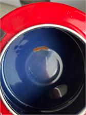 Forchetto Czajnik Emaliowany Moderno Rosso 2,1L Czerwony