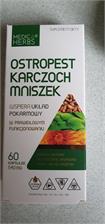 Medica Herbs Ostropest Karczoch Mniszek 540mg 60kaps.