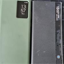 Samsung Smart View Wallet Case do Galaxy S23 Ultra Khaki (EF-ZS918CGEGWW)