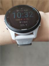 Garmin Forerunner 255 Music Mleczny Kwarc 010-02641-31