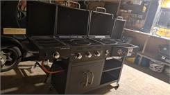 Grill węglowy Activa Mastercook COMBO PREMIUM 3W1 11249
