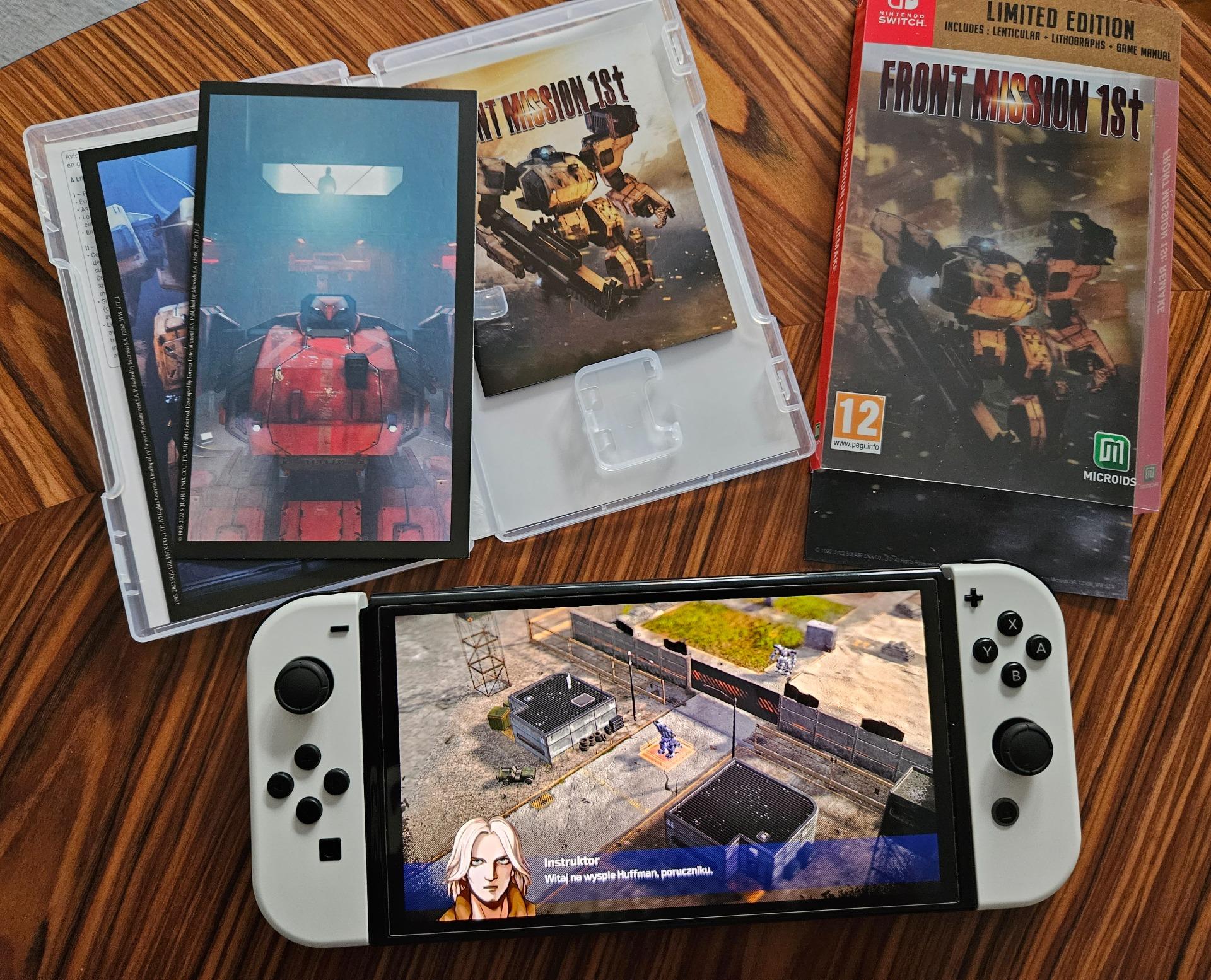 Gra Nintendo Switch Front Mission 1st Remake Limited Edition (Gra