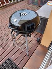 Grill węglowy Lund Grill Okrągły Z Pokrywą 57cm 99584