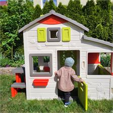 Smoby Domek Ogrodowy Neo Friends Z Ogródkiem I Stolikiem 810203