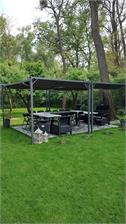 Antracytowa Pergola Tarasowa Sevilla 3X4M Garden Point