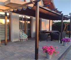 Garden Point Pergola Tarasowa Barbados Antracyt 3x6m GAP361