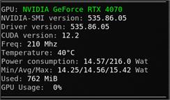 Asus GeForce RTX 4070 DUAL OC 12G GDDR6X