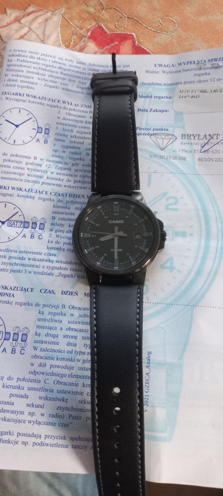 CASIO MTP-E173BL-1A - Zegarki Męskie - Ceny i opinie - Ceneo.pl